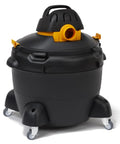 Shop Vac with Set Of Four 2 Inch TPR Wheel Castors For Shop Vac Wet Dry Vacs With Stem Diameters 8mm Or 5/16 Inch And Stem Length 38mm Or 1.5 Inch
