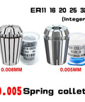 Ultra Precision ER AA High Performance Spring Collet Chuck For CNC Milling Routers Lathes with 0.005mm precision and ER20 size.