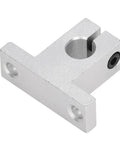10 Pcs Linear Motion Rod Support For SK10 Aluminum Alloy Shaft Guide Rail Heavy Duty Load Capacity Smooth Edges With Precise Fit For 3D Printers And CNC Engraving Machines, aluminum shaft support