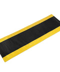 Anti Fatigue Floor Mat For Garage And Workshop Shop 20x60 Inch Ergonomic Standing Mat With Bright Safety Yellow Border Heavy Duty PVC Foam Cushion To Relieve Foot And Back Pain While You Work All Day