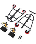 Heavy Duty Furniture Mover Dolly With 1100 Lbs Capacity Easy Glide Industrial Moving Platform showing dolly frame and swivel casters.