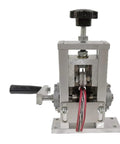 Heavy Duty Manual Electric Wire Stripping Machine For Scrap Copper Cable Peeling 1 To 20mm showing aluminum frame, handle, and wires.