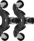 Heavy Duty 3 Wheel Furniture Moving Dolly With Carbon Steel And ABS Build For Smooth Easy Moves And Quick Shifts At Home Or Office No Sweat Grabbing And Rolling Heavy Furniture, black triple-wheel set