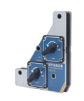 Heavy Duty Magnetic Welding Clamp With Dual Switch Control Holds 50KG for 90-degree steel and iron pipe positioning fixture.