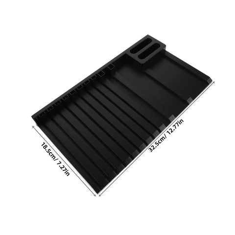DIY Model Frame Organizer Tray With Multi Tier Adjustable Compartments For Workshop Use Handy Plastic Hobby Tool Sorting Rack To Boost Productivity And Safely Hold Parts, 32.5x18.5cm