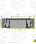 Diagram of Tapered Roller Bearing Set 4.00 By 5.56 By 1.50 Inch with cone 1.50 and cup 1.13, for automotive and industrial use, dimensions labeled