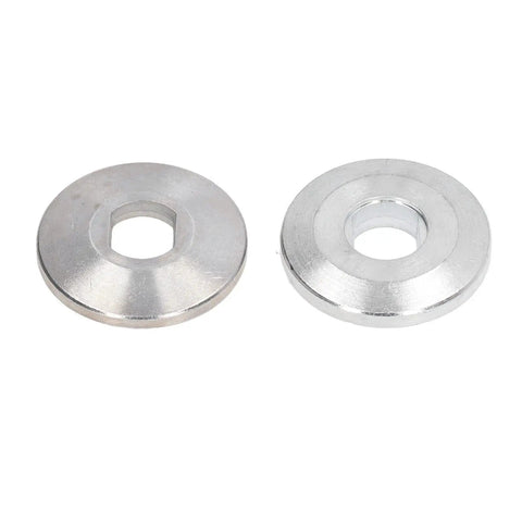 2 Pack Premium Carbide Pressure Plates and Bearing Block for 10 Inch Aluminum Miter Saw, multifunctional blade flange