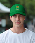Dope Funny Camper RV And Trailer Trucker Hat Mesh Baseball Cap For Men Women Dad Green Lightweight Polyester Blend
