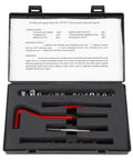 25Pcs Pro Grade Thread Repair Kit M7x1 Stainless Steel Thread Inserts With Spiral Drill And Wrench for auto parts repair in case