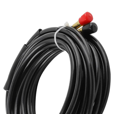 Heavy Duty Hydraulic Steering Hose Set 2 Pack 20 Feet Each Direct Replacement For Marine Steering Systems Built To Last With Durable Stainless Fittings