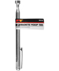 Magnetic Pick Up Tool With 3 Lb Pull And 25 Inch Extendable Reach For Grabbing Lost Parts From Tight Spots, Ideal Auto Shop And DIY Repair Gear, Silver Finish