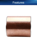Heavy Duty Sleeve Bearing Single Unit Oilless Bushing 40X44X50mm Bronze Sintered Plain Bearing profile view showing smooth finish.