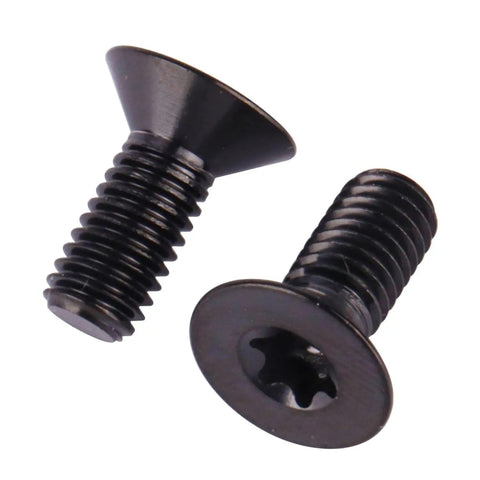 4 Pack Titanium Bolts M5x12mm Countersunk Torx Head Screws Black Coated Grade 5 6AL4V Lightweight Built Tough Fasteners For RC Cars Drones Bikes And DIY Projects