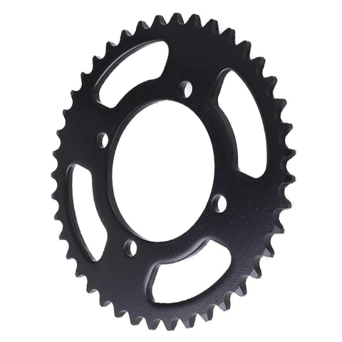 41 Tooth Rear Sprocket Black Steel For 420 Chain Compatibility Beefy Gear For Electric Bicycles Motorcycles Beach Vehicles 170mm