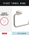 Arvo 4 Piece Bathroom Hardware Set With 18 Inch Towel Bar And 6 Inch Extender Open Square Toilet Paper Holder Round Towel Ring
