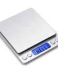 Pro Grade Digital Gram Scale 500g 0.01g Precision Kitchen Scale With Backlit LCD Display Stainless Steel Pocket Design Tare Function
