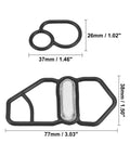 VTEC Solenoid Gasket Spool Valve Filter Screen Replacement Pack Of 2 For Honda Prelude 1995 Through 2001 Civic 1996 Through 2005