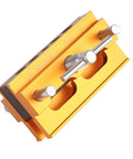 Self Centering Doweling Jig With Aluminum Alloy Body And 6mm 8mm 10mm Guide Bushings For Pro Grade Precision In Wood Dowel Joints