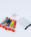 Must Have Pro Grade Five Color UV Curable Solder Kit With Five Needles And Five Plastic Tube Pistons For PCB Protection