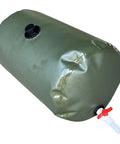 Heavy Duty Large Capacity Water Tote for Outdoor Garden Farm and Emergency Cistern with spout valve and faucet hose connection