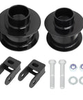 Front Shock Extender Kit For Ford F 250 And F 350 Super Duty 2005 2023 Fits 2 To 4 Inch Lift with bolts and spacers