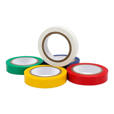 Totally Sick Electrical Tape With Badass Rubber Grip For Color Coded Wiring DIY Garage Grinds Auto Repair And Weekend Projects 10 Pack Of Super Durable Vinyl Rolls Half Inch Wide By Nearly Seven Yards