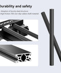 Boss Level Laser Engraver Rotary Roller Y Axis 360 Degree Cylinder Attachment showing sturdy steel structure and rubber shafts.