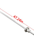 Ball Screw SFU1605 1200mm With 16mm Diameter And 5mm Lead For CNC Routers Lathes And Mills End Machined Displayed