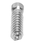 Rock Solid M6x6mm Snow Tire Studs Featuring Tungsten Steel Anti Skid Spikes and Heavy Duty Screws close-up of heavy duty screw used with tire studs.