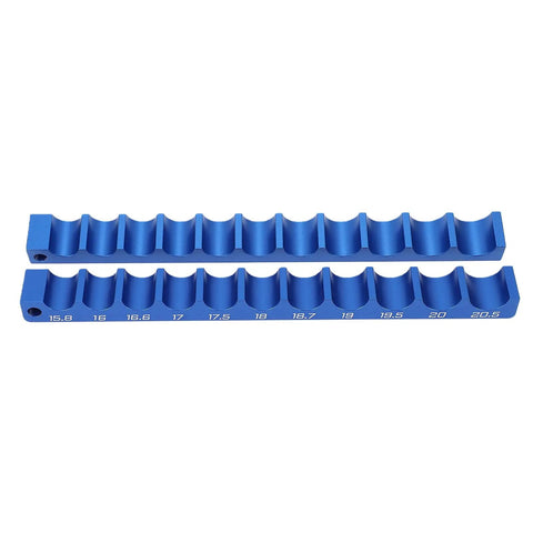 Must-Have Bicycle Fork Hub Clamp With CNC Milled Aluminum Alloy Axle Spindle Vise Insert For Precise Bike Repair, Maintenance, And Wheel Adjustments In Your Home Workshop Or Local Bike Park - blue axle holder