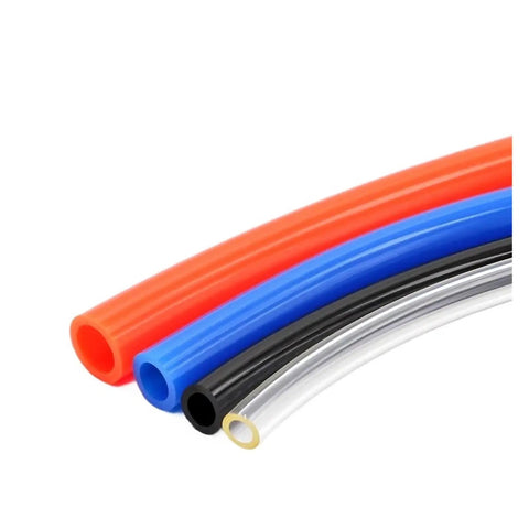 Sick Quality Polyurethane Pu Air Hose Pipe Tube Kit In Durable Black Finish Made For Tough Industrial Automation Grinds Featuring Flexible Shape Memory Compatible With Pneumatic Quick Connects Plug Play No Glue Welding Needed Installation Hassles, multicolor hose set