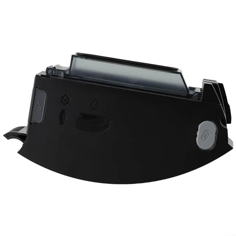 Heavy Duty Dirt Bin Compatible With Roomba I1 I3 I4 I5 I6 I7 Plus I8 Advanced Dust Collection System smooth black dust box.