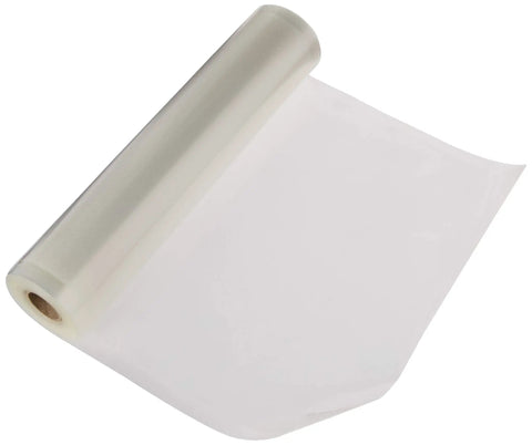 Two Roll Vacuum Sealer Bag Rolls for Sous Vide, Clear 7 Layer Thick Bags 11 Inch Wide by 19.6 Feet Long Each Roll, Custom Cut Lengths