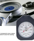 Double Needle Dial Tension Meter Grams Force Tensiometer For DIY And Machine Shop, Portable Plastic Gauge For Accurate Spring Load Testing, Valve Micro Switch And Electronic Component Diagnostics with clear dial and hook