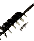 Powerful Heavy Duty Planting Auger With Replaceable Parts 5 inch by 28 inch hex drive non slip half inch shaft