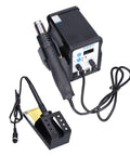 Air Soldering Station With Digital Display And Adjustable Air And Temperature, Pro Grade Desoldering Tool, Fast Heat Up, AC110V US Plug