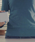 Person holding AquaClean Calc And Water Filter For Your Coffee Maker Keeps Descale At Bay For Up To 5,000 Cups