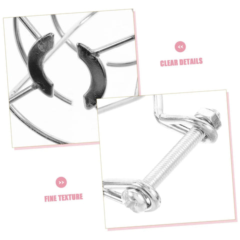 Tough As Nails 2 Pack Fire Sprinkler Head Protector Cage Heavy Duty 1/2 Inch Metal Shield close-up detailing of metal textures.
