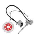 Honda Monkey Z50 Front Hydraulic Disc Brake Caliper Kit with lever and red rotor for Z50R Motorcycle
