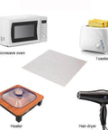 Mica Plates Sheets For Microwave Waveguide Four Pack Heat Insulation Boards with home appliances including microwave oven and toaster