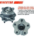 Beefed-Up Rear Wheel Hub And Bearing Assembly Set For Nissan Maxima 2002-2008, Altima 2002-2006, Quest 2004-2009, 5 Lug 4 Bolt Flange Left And Right