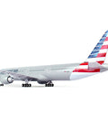 American Airlines 777-300 New Livery Model Kit In 1 To 200 Scale With Gear Snap Fit Build That Snaps In Minutes