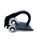 Bead Roller Tool Adjustable Hand Pulled Portable Bead Roller For Sheet Metal 0.6mm 23 Gauge Iron Plate Roller, front view