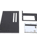 Mini External GPU dock station parts including metal SFX bracket, PCIe connector, and mounting plates for Thunderbolt 3 and 4.