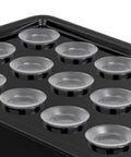 Top view of Dope Compact Indoor Hydroponic System With Fifteen Pod Soilless Grow Kit, Durable ABS Planter visible