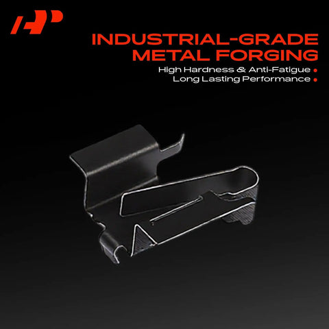 Top Tier Rear Side Disc Brake Hardware Kit For Toyota Highlander And Sienna Plus Lexus IS250 and IS350 Models Year 2014-2020 Heavy Duty Parts black metal forged brake clip
