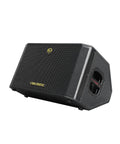 300W Acoustic Guitar Amp For Busking And Live Shows, All In One PA System With 7 Inputs front view with speaker grille