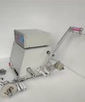 Industrial Workhorse Automatic Coil Winder For Cable Spools, Handles 0.1 To 1.2 Mm Wire, 400 Watt Motor, side view showing components and controls.