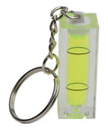 10 Pack for mini for spirit Levels Green and Blue for acrylic Glass Square keychain level with yellow fluid for accurate measurements