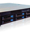 Dual Intel Xeon Silver 4210 Enterprise Rack Server Serving Up 32GB RAM Hefty 4TB HDD Plus Snappy 500GB SSD and Rock Solid Redundant Power Supply Daily, front view showing drive bays.